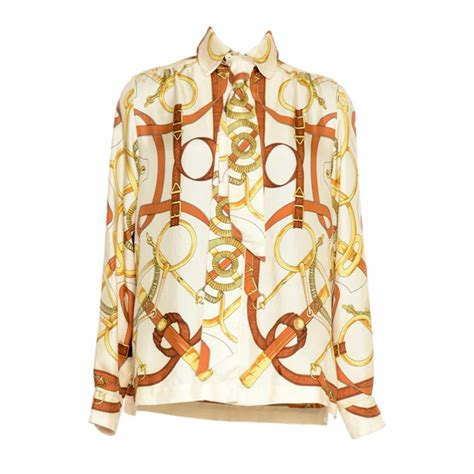 hermes blouses